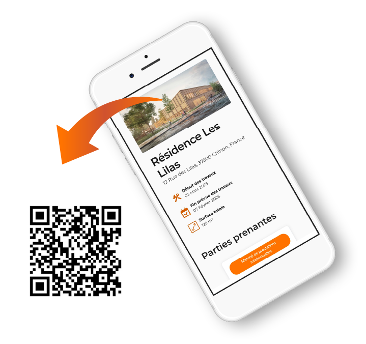 Application Pano Qonnect et QR code